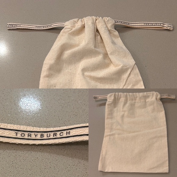 Tory Burch Handbags - Tory Burch Dust Bag New Logo Drawstring 9x6.5”